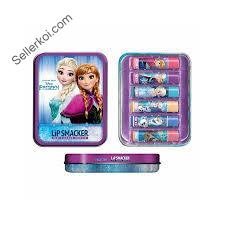 Disney Frozen Lip Smacker Tin Pack - 6pcs